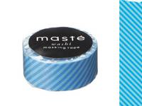 Washi Tape stripes blue 15mm Washi Tape stripes blue 15mm