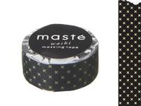 Washi Tape cross black 15mm Washi Tape cross black 15mm
