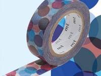 Washi Tape Spot blue 15mm Washi Tape Spot blue 15mm