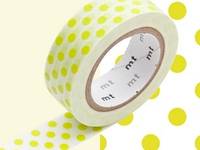 Washi Tape dot moegi 15mm Washi Tape dot moegi 15mm