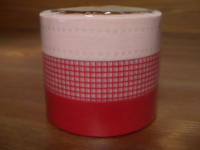 Washi Tape Red 3er Set 15mm Washi Tape Red 3er Set 15mm