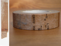 Washi Tape Collage braun 15mm Washi Tape Collage braun 15mm