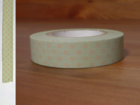 Washi Tape dots ash pink 13mm Washi Tape dots ash pink 13mm