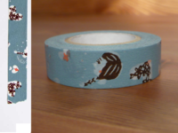 Washi Tape girls asagi 15mm Washi Tape girls asagi 15mm