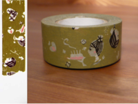 Washi Tape girls yomogi 24mm Washi Tape girls yomogi 24mm