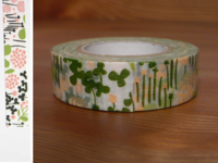 Washi Tape little garden green 15mm