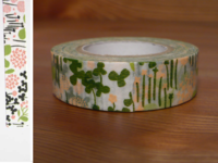 Washi Tape little garden green 15mm Washi Tape little garden green 15mm