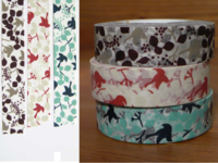 Washi Tape message bird 3er Set 15mm Washi Tape message bird 3er Set 15mm