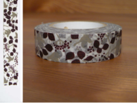 Washi Tape message bird brown 15mm Washi Tape message bird brown 15mm