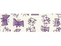 Washi Tape butterfly purple 15mm Washi Tape butterfly purple 15mm