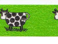 Washi Tape Lisa Larson - cow 15mm Washi Tape Lisa Larson - cow 15mm