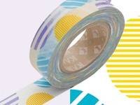 Washi Tape Arch purple 15mm Washi Tape Arch purple 15mm