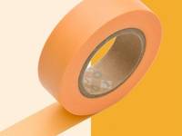 Washi Tape uni apricot 15mm Washi Tape uni apricot 15mm