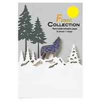 memo lasercut wolf memo lasercut wolf