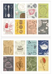 Stamp Sticker Kitchen & cooking Stamp Sticker Kitchen & cooking