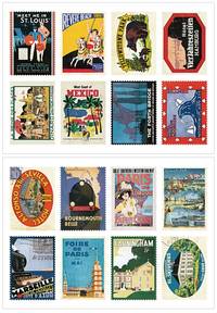 Stamp Sticker Poster Stamp Sticker Poster