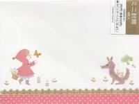 Mini envelope - mini Briefumschlag Rotkäppchen Mini envelope - mini Briefumschlag Rotkäppchen