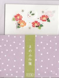 mini letter set Hase & Tsubaki mini letter set Hase & Tsubaki