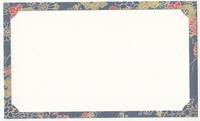 name card - Blumen blau 10 Stück name card - Blumen blau 10 Stück