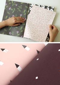 Wrapping paper book Wrapping paper book