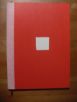 college notebook A5 red (blanko)
