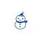 Ministempel Schneemann Ministempel Schneemann