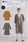 Schnittmuster V-neck Robe Coat Schnittmuster V-neck Robe Coat