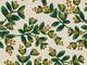 Cotton+Steel Holiday Classics - Mistletoe - Natural Canvas Metallic Cotton+Steel Holiday Classics - Mistletoe - Natural Canvas Metallic