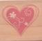 Stempel Blumen Herz Stempel Blumen Herz