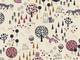 Cotton+Steel Omatsuri Nakama - Kitsunekun to Tomodachi - Purple Unbleached Cotton+Steel Omatsuri Nakama - Kitsunekun to Tomodachi - Purple Unbleached