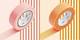 Washi Tape 2er Set border sango/daidai 15mm Washi Tape 2er Set border sango/daidai 15mm