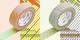 Washi Tape stripe-checked 2er Set 15mm Washi Tape stripe-checked 2er Set 15mm