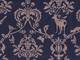 Echino Cassic animal blue Echino Cassic animal blue
