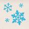 Stempel Schneeflocken Stempel Schneeflocken