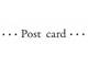 Stempel Post card Stempel Post card