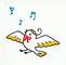 Stempel Musik Vogel Stempel Musik Vogel