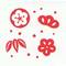 Stempel Bambus, Pflaume & Kiefer Stempel Bambus, Pflaume & Kiefer