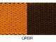 Gurtband orange-braun beidseitig 2,5 cm Gurtband orange-braun beidseitig 2,5 cm