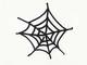 Stempel Spinnennetz