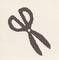 Stempel Schere Stempel Schere