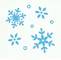 Stempel Schnee Stempel Schnee