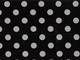 Wachstuch Punkte schwarz silber Wachstuch Punkte schwarz silber