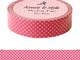 Washi Tape Dots Pink 15mm