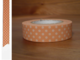 Washi Tape dots salmon 15mm