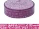 Washi Tape Font Layers Deep Magenta 15mm