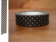 Washi Tape pin dots umber brown 15mm