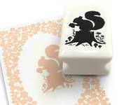 Silhouette Stamp Squirrel