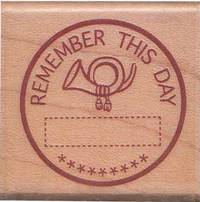 Stempel Remember this day Stempel Remember this day