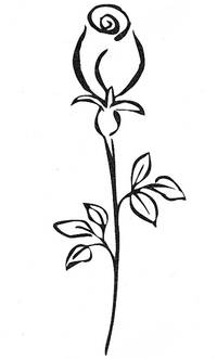 Stempel Rose Stempel Rose