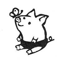 Stempel Schweinchen Stempel Schweinchen